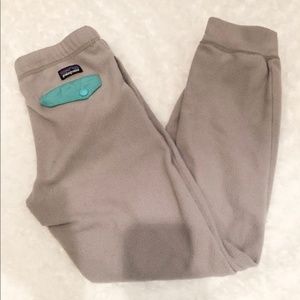 Patagonia girls snap-t fleece pants